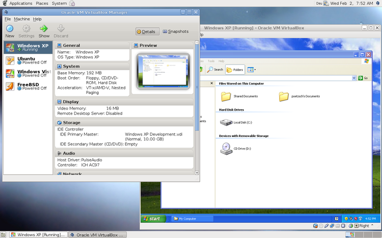 Sanal Pc Yazılımı : Oracle VM VirtualBox 5.2.20
